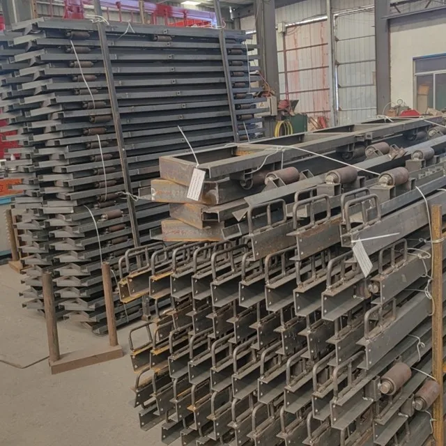 First Steel OEM Process Power Coat Heavy Steel Metal Iron Pallet with Rollers Price Per Piece