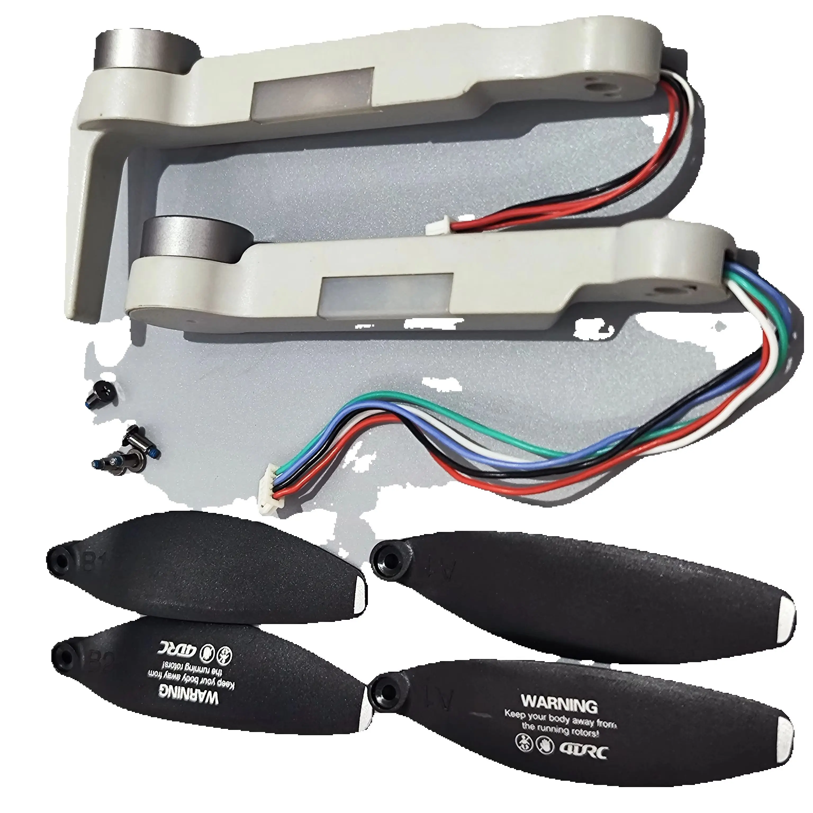 4D-F8 CW CCW Propeller Blade 4PCS Brushless Motor Rear B Front A Arm Accessories Kit for 4DRC F8 Folding Drone 4DRCF8 Quadcopter