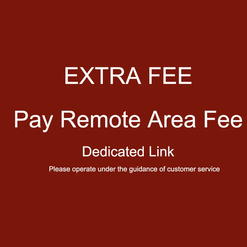 

extra fee shipping cost remote area fee or the other increased cost