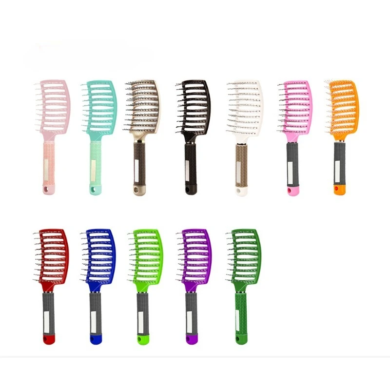 Hair Detangling Massage Brushes Women Magic Hair Scalp Massage Comb Fast Drying  Straight Professional hair styling tools