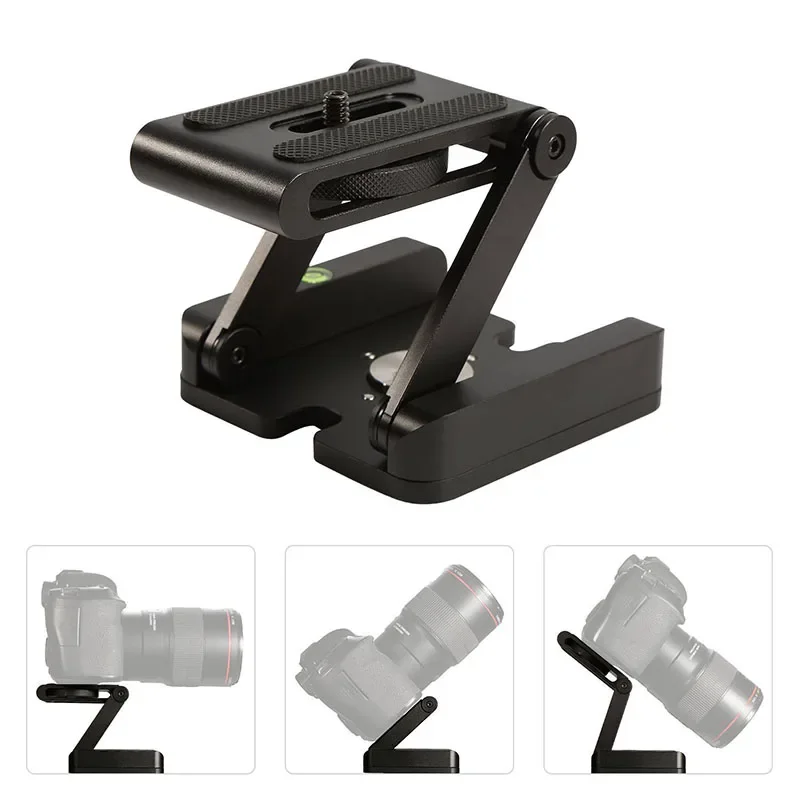 

ZLRLMHY Quick Release Tripod Board Horizontal Camera Phone, Z Flex Gimbal DSLR Folding Stand Tripod Camera Stand