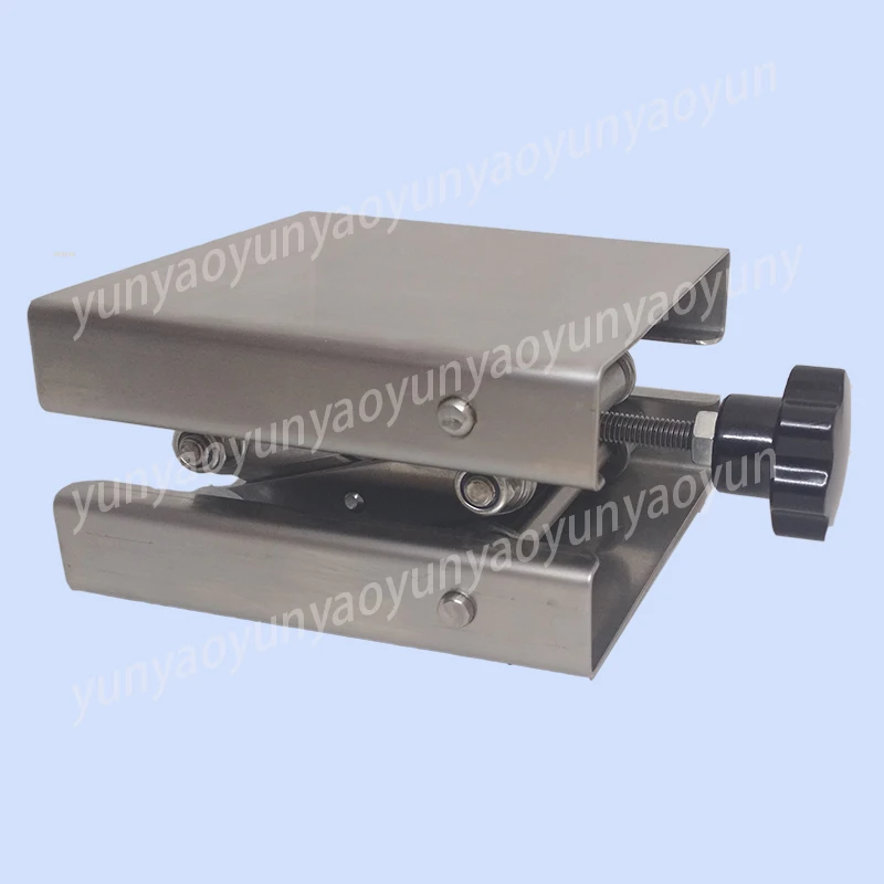 PT‑YS01 Small Manual Stainless Steel Lab Lifting Table Simple Height Adjustable Lift Platform