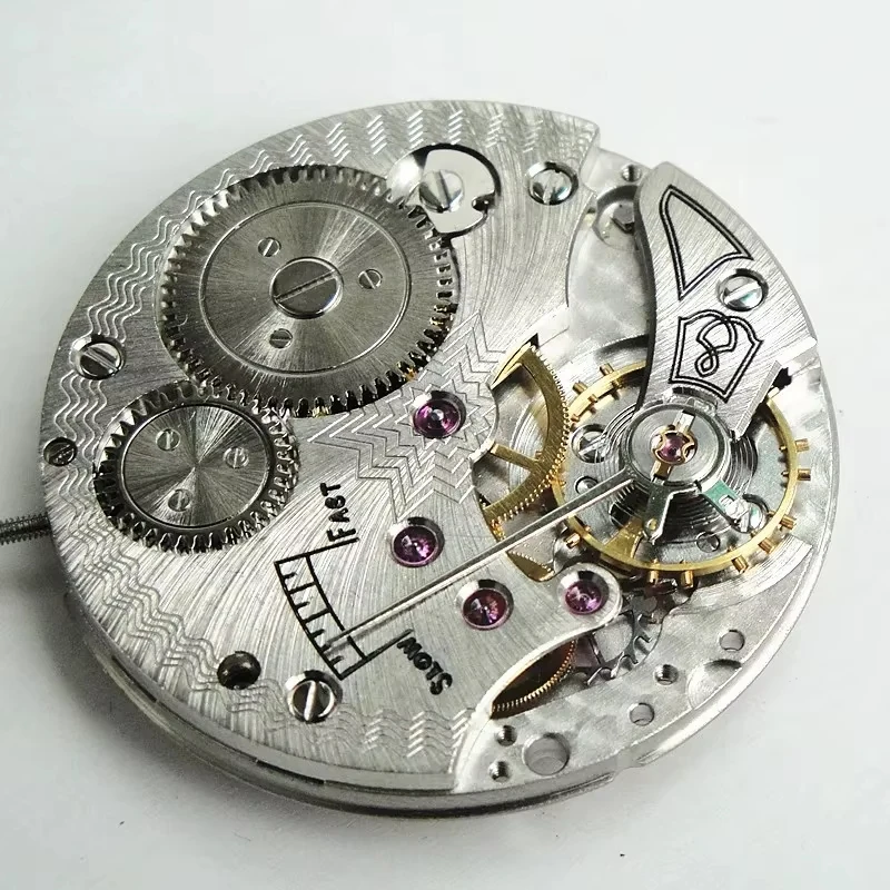 Neues 6498-Uhrwerk, 17 Juwelen, mechanisches Handaufzugswerk mit 6 Uhr, für ST3621/ETA 6498-Uhr für Herren und Damen