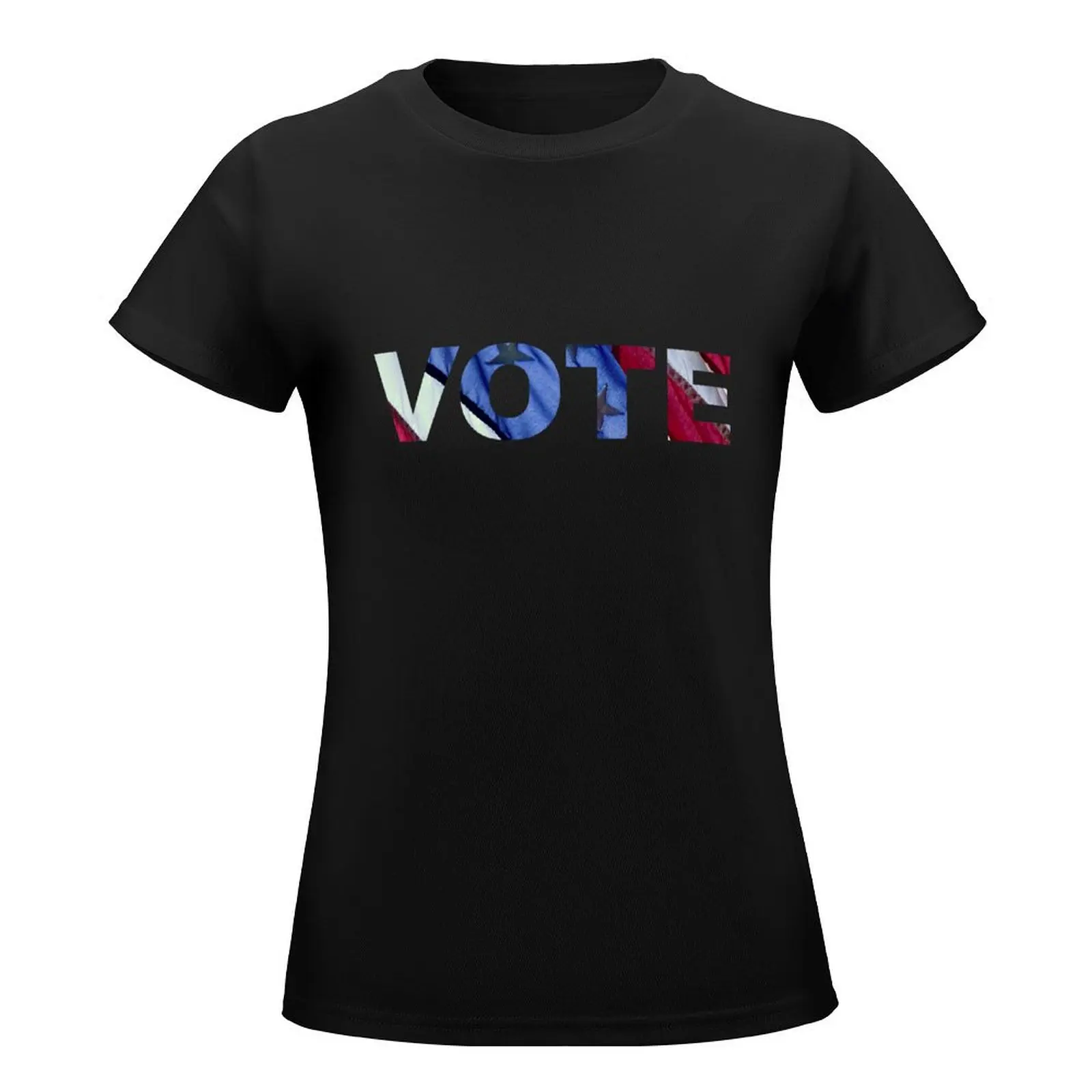 VOTE T-Shirt funny vintage clothes Aesthetic clothing t-shirt dress for Women plus size sexy