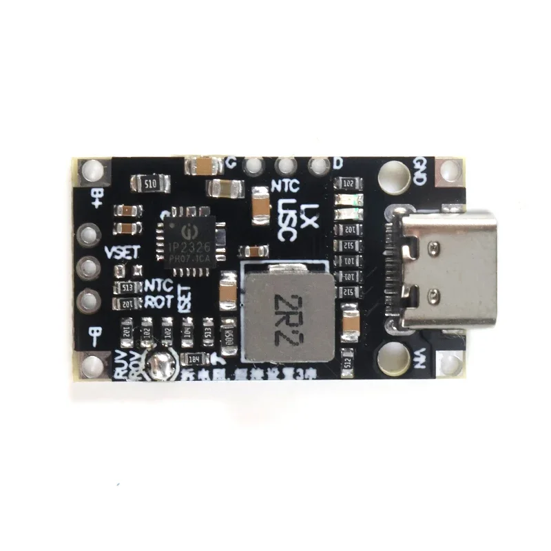 Type-C USB 2S 3S Li-ion Battery Charger Module 15W with Balance QC Fast Charge 8.4V 12.6V 1.5A Adjustable Boost Converter