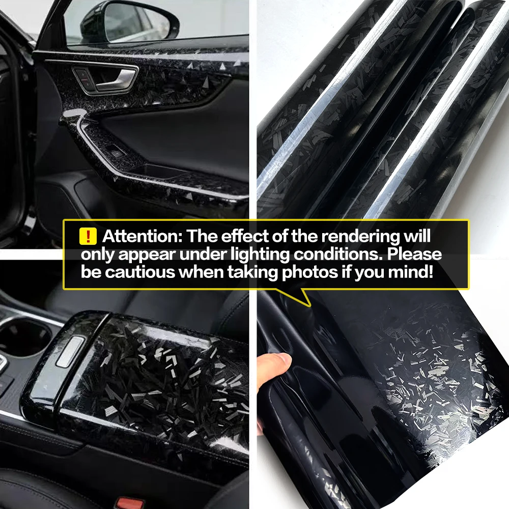 Forged Carbon Fiber Vinyl Wrap - огляд і ціна Fep Film