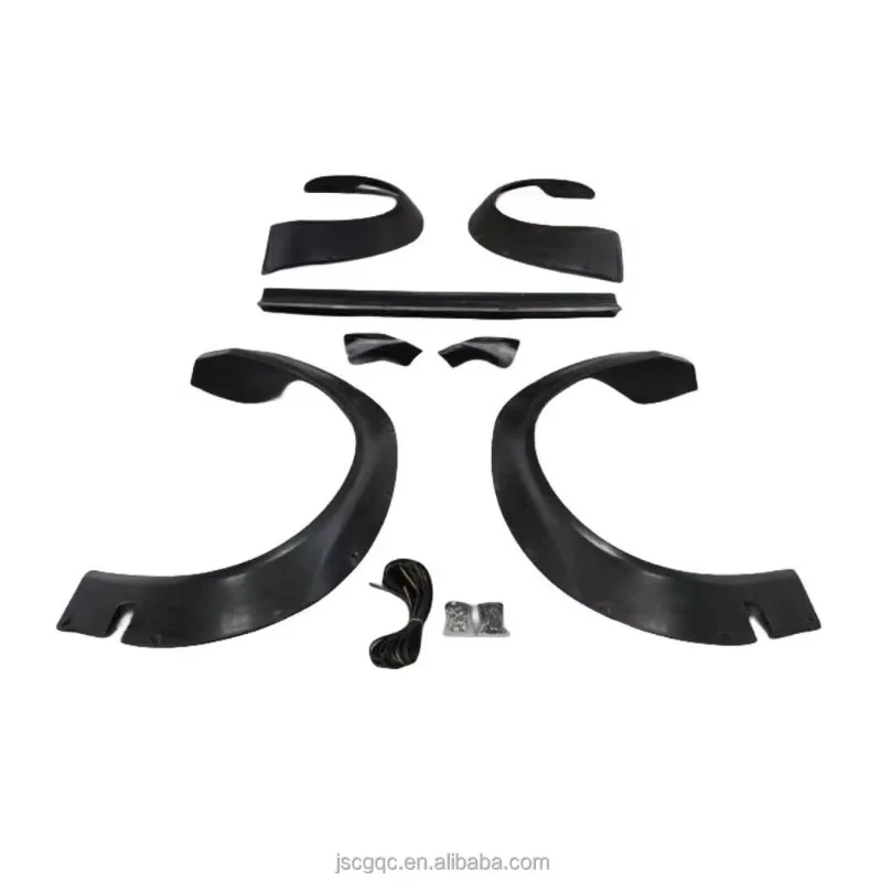 Spare Parts For CarsWide Body Kit Wheel Arch Eyebrow Stripe Car Wheel Modling Trims Spoiler For Dodge Challenger LB Style Body K