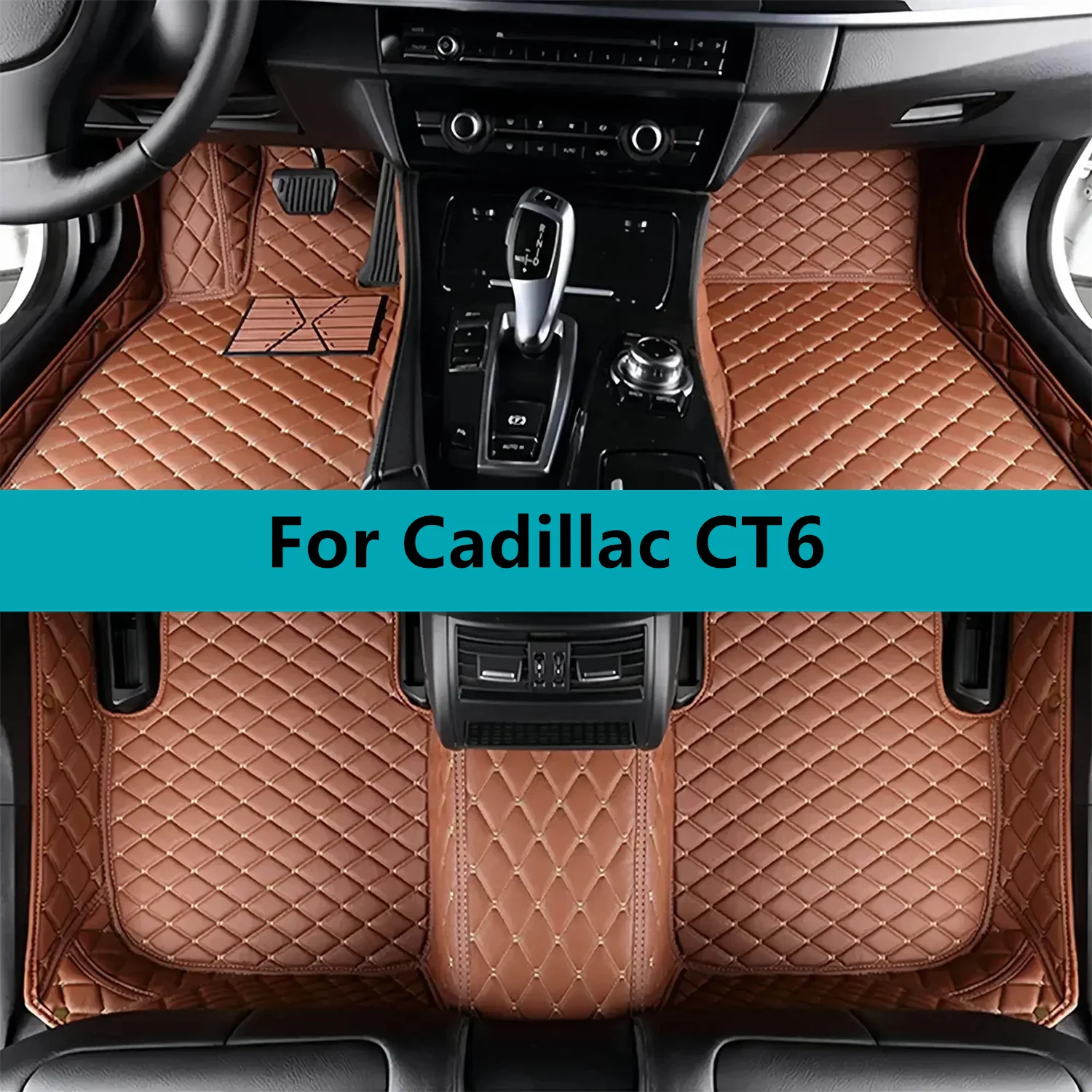 

Leather Car Floor Mats For Cadillac CT6 2022 2023 2024 2025 2026 2027 Floor Mats For Cars Mats Carpets Interior Accessories