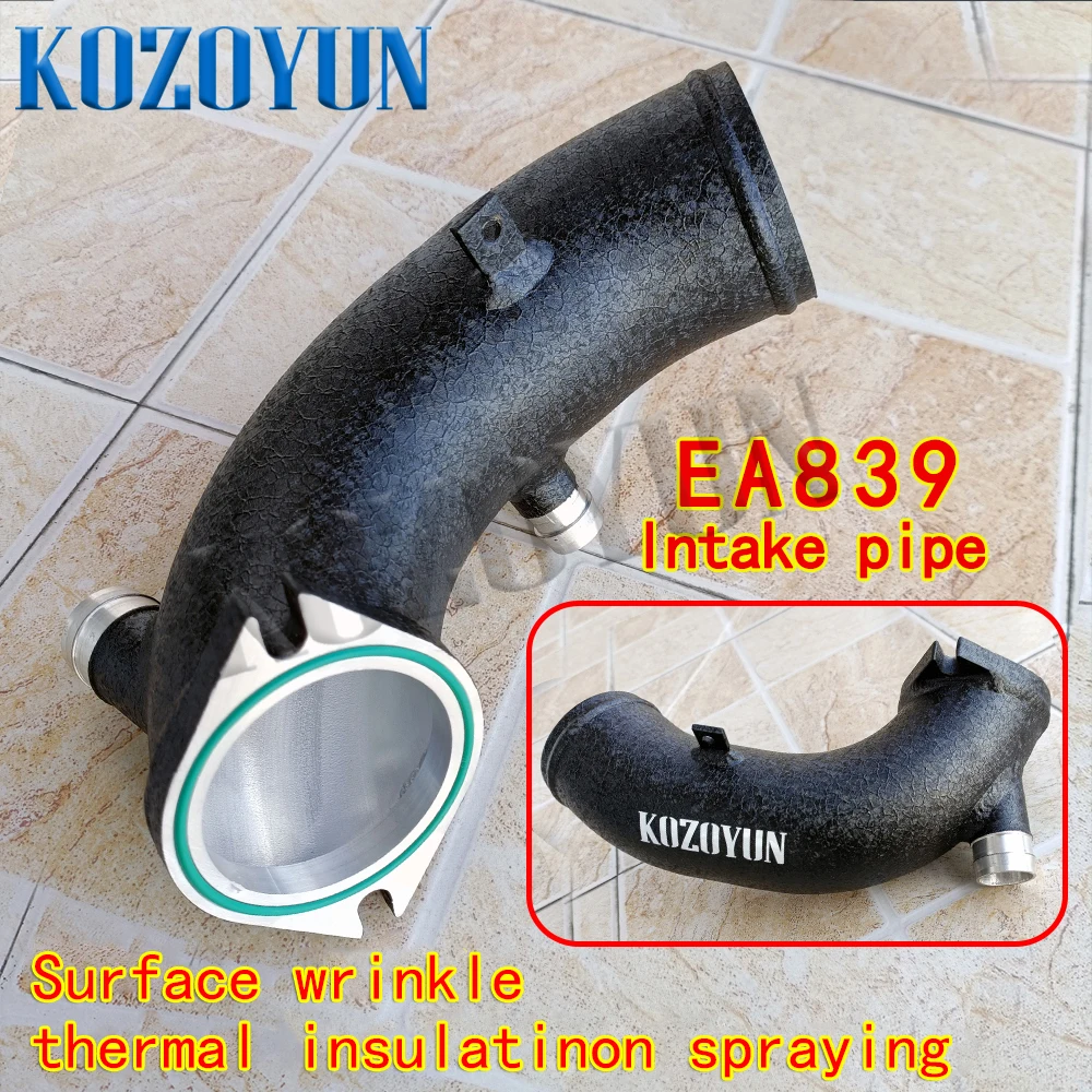 Turbo Inlet Intake Elbow Pipe for Audi A6 A7 C8 3.0 TFSI EA839 Engine 2019+