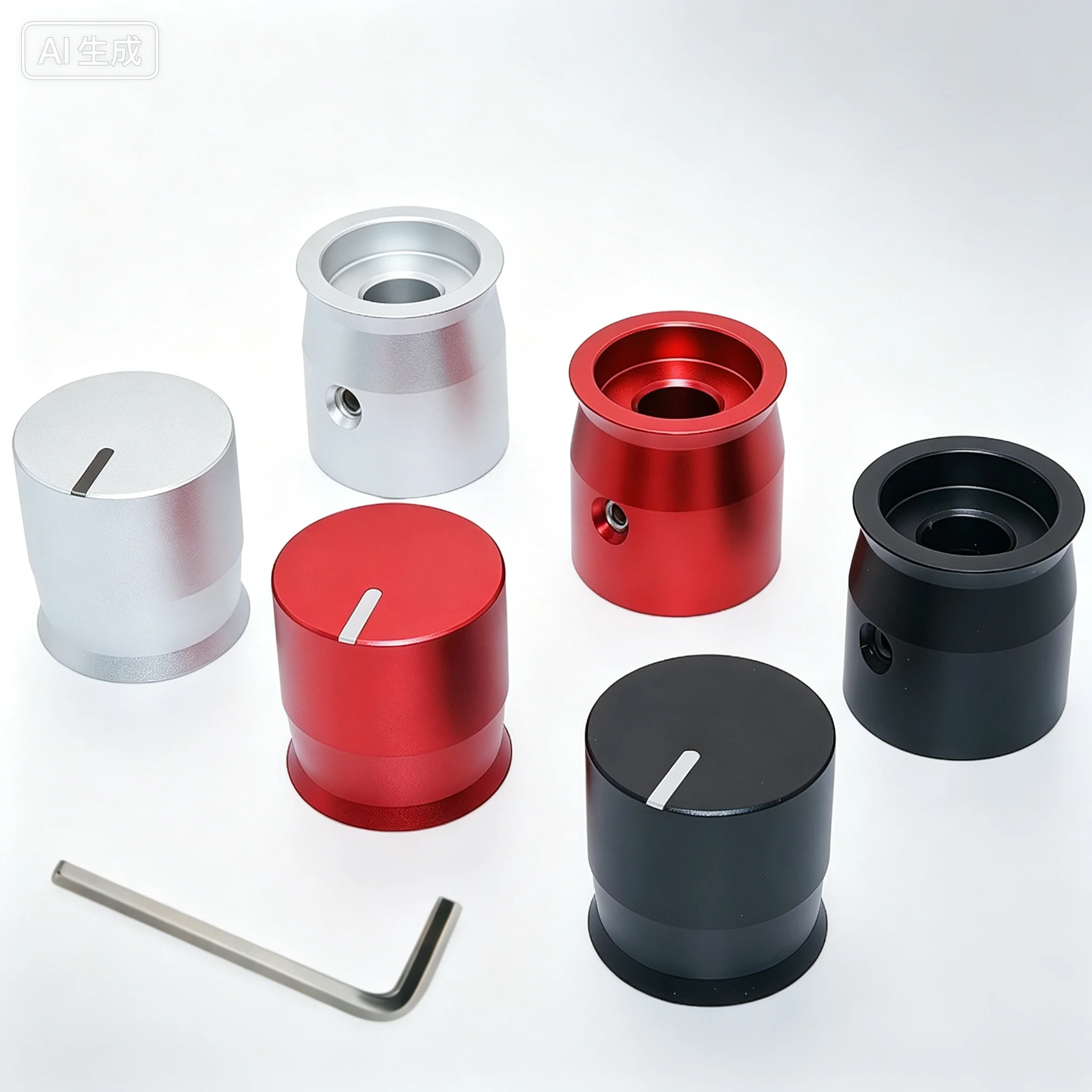 Solid Aluminum Knob 16X17 for Preamp Equalizer Potentiometer Cap