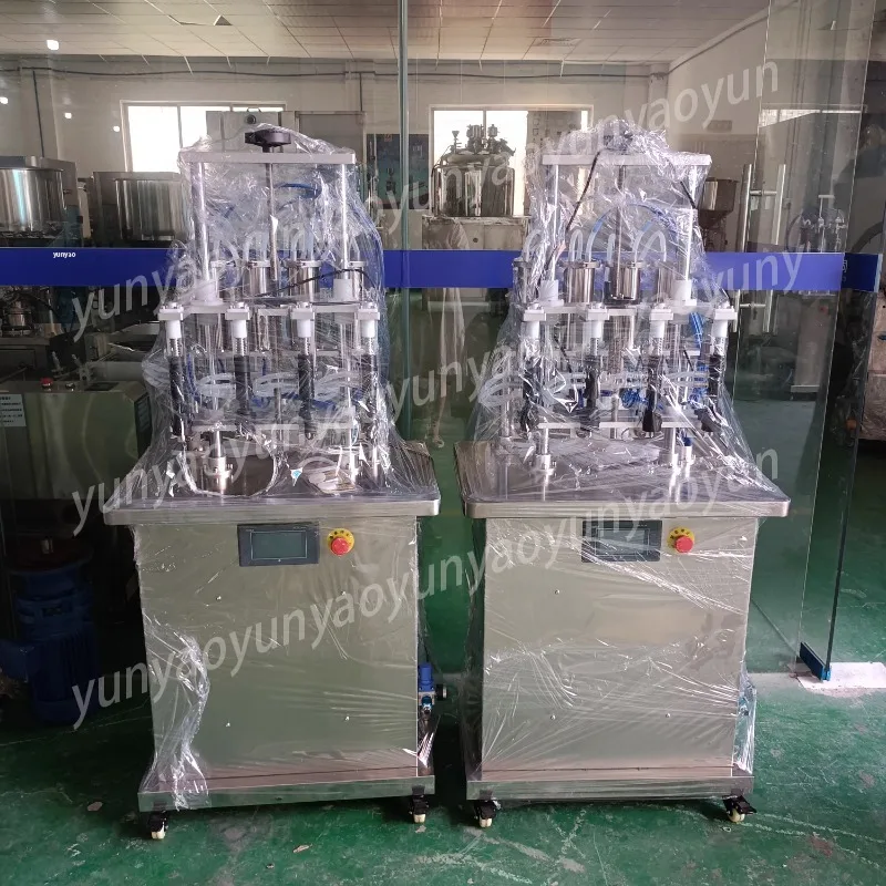 Perfume Four-head Filling Machine, Vacuum Negative Pressure Filling Machine, Liquid Quantitative Canning Machine