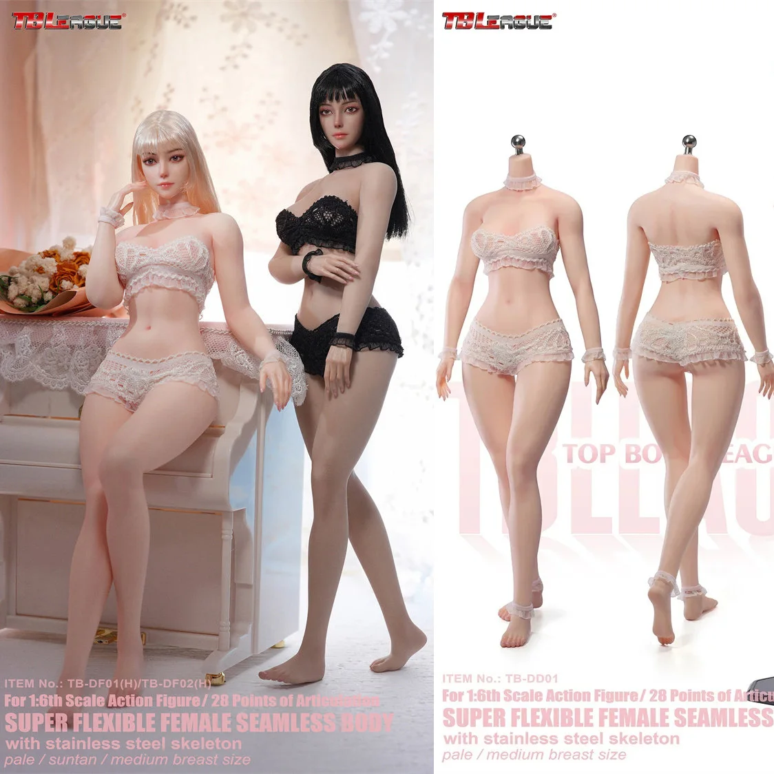 

Кукла-модель TBLeague TB-DD01 TB-DF01, 1/6 масштаб, женское силиконовое бесшовное тело, тонкая талия, пышные ягодицы, 12 дюймов, гибкая, для экшн-фигурок