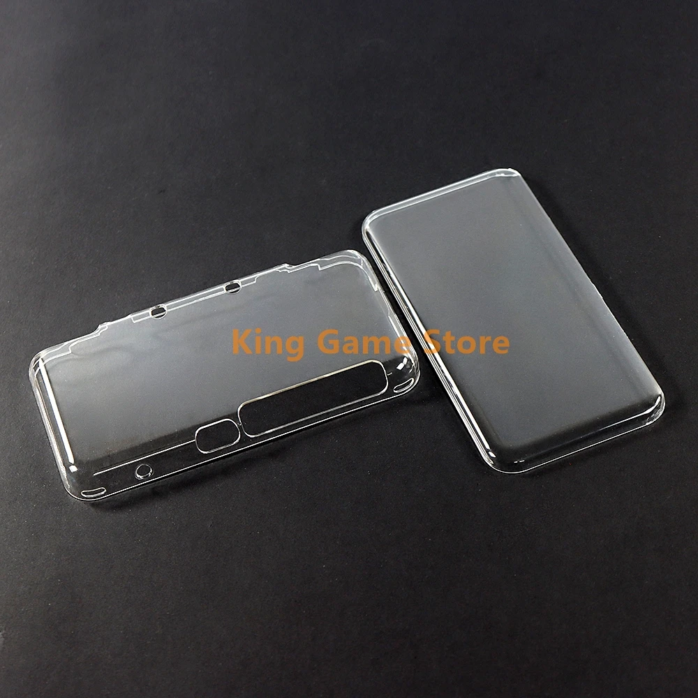 1set Crystal Hard Shell Cover for Nintend NEW 2DSXL LL Console Transparent Protective Case Anti-Scratch Cover For New 2DS XL LL