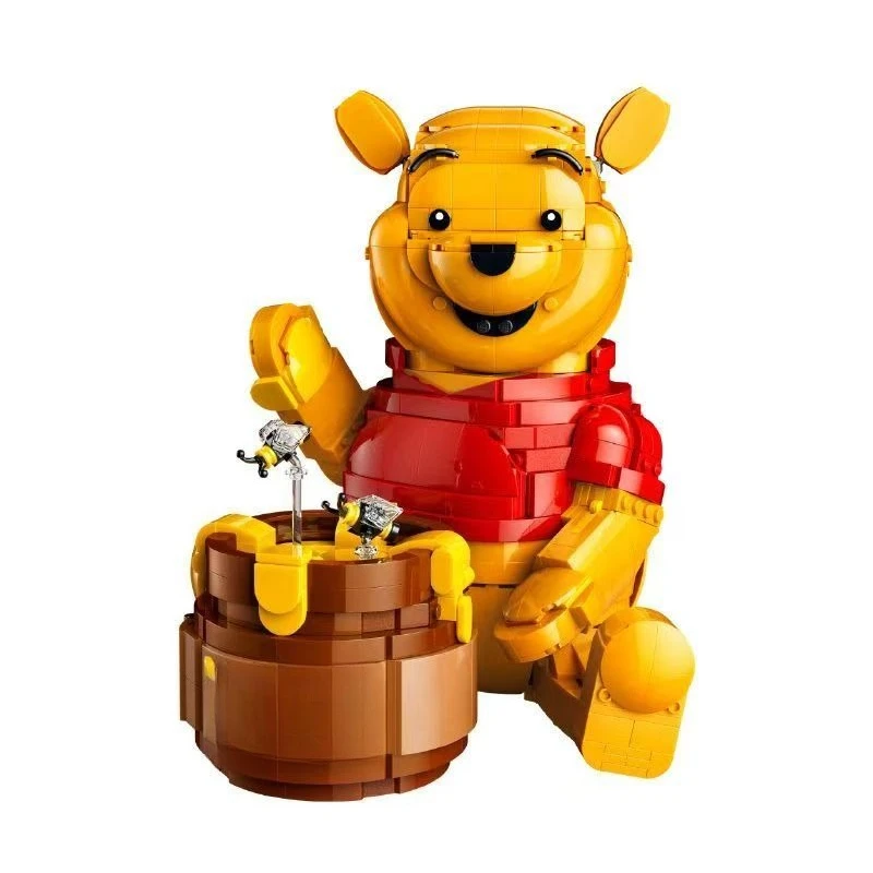 2026 cute teddy bear toy building blocks suitable for birthday, Christmas, holiday gifts, and home decoration small ornaments view 2