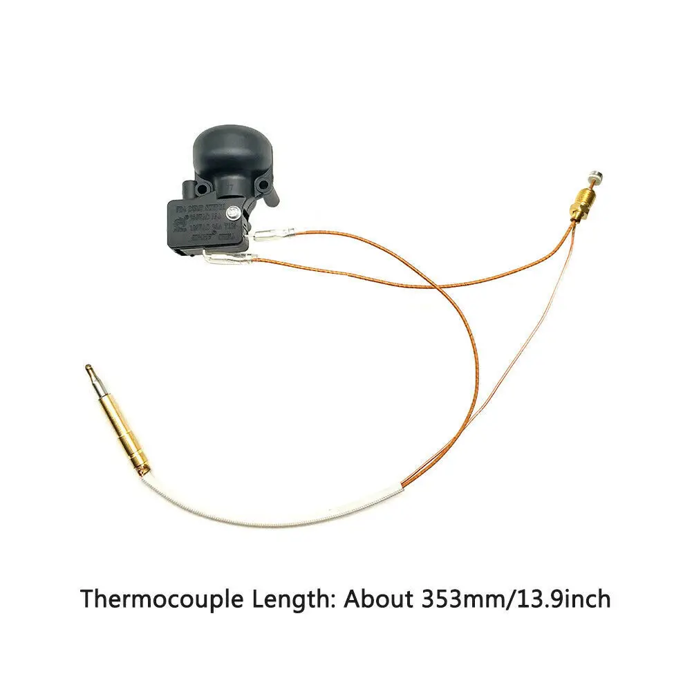 ABZL Termocoppia e Interruttore di Inclinazione per Riscaldatore da Patio Interruttore di Scarico per Riscaldatore a Propano Riscaldatore da Patio Kit di Riparazione Riscaldatore a Gas per Esterni