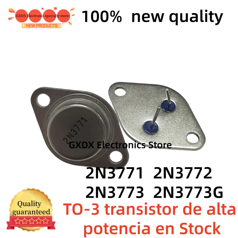 5-10pcs 100% new quality  2N3771 2N3772 2N3773 2N3773G TO-3 transistor de alta potencia en Stock