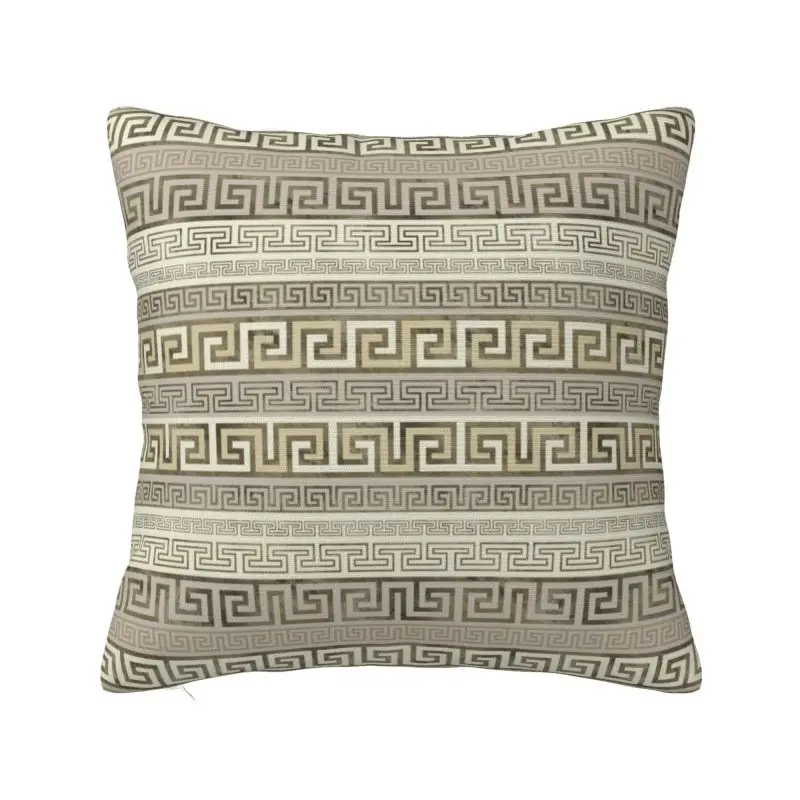 

Greek Meander Pattern Nordic Pillow Cover Bedroom Decoration Greek Key Ornament Cushions for Sofa
