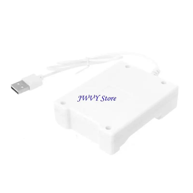 573A شحن البطارية الشحن السريع USB 4 فتحات قصيرة لحماية AAA