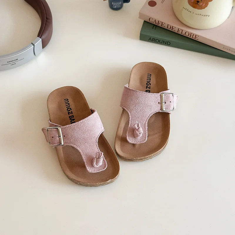 

Children Casual Sandals for Girls Boys 2025 Summer New Fashion Korean Style Soft Bottom Anti-slippery Versatile Trend Beach Shoe