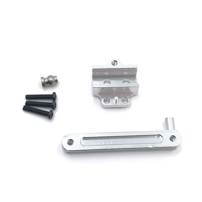 Metal Upgrade Steering Kit For WLtoys 12427 12428 12423 12429 FY01 FY02 FY03 RC Car Parts