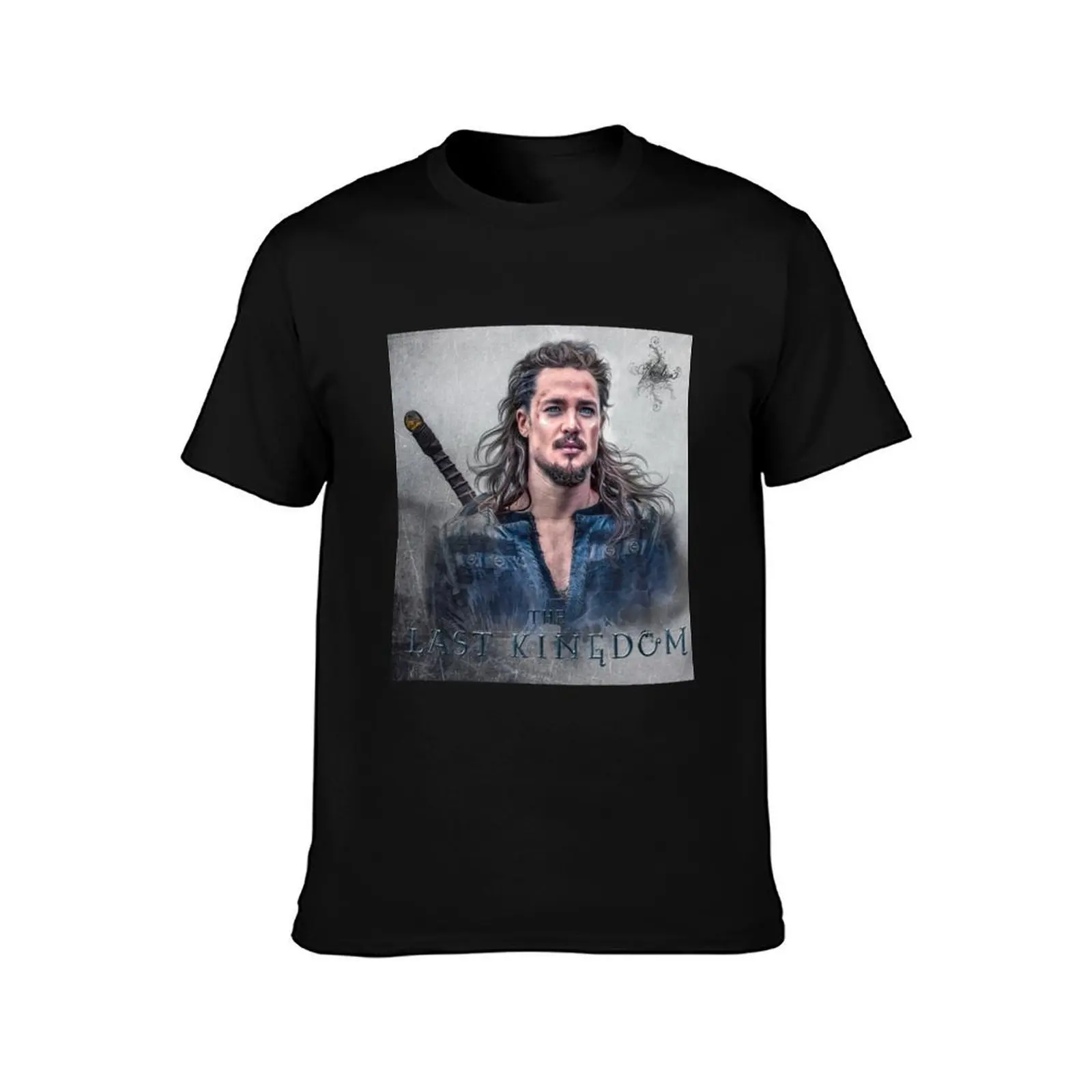 the last kingdom uhtred T-Shirt man t shirt cotton t shirt for man T-Shirt