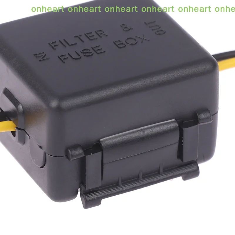 [C]Car Power Signal Filter Anti-interference Stereo Radio Audio Relay Capacitor Power Filter Accessories