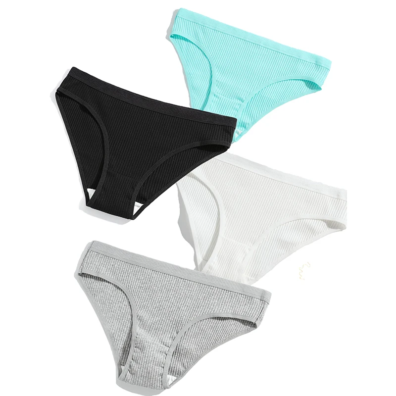 9PCS Women's Low Waist Underpants Solid Color Simple Breathable Comfortable Underpants Underwear Women Sexy Panties - Image 6