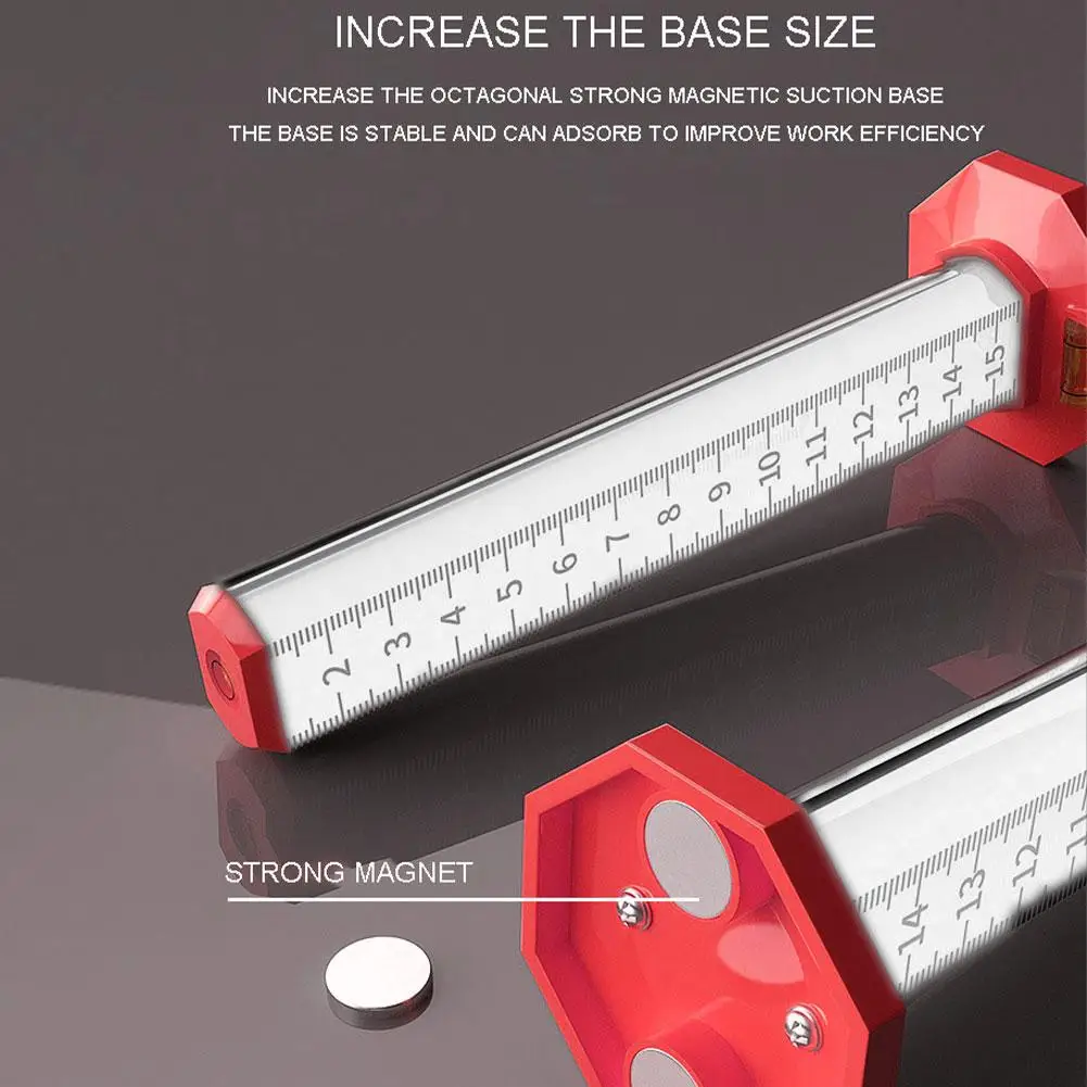 New Tile Leveling Ruler Horizontal Bubble Leveling Ruler Suspended Ceiling Paving Tile Leveling Ruler Leveling Tool