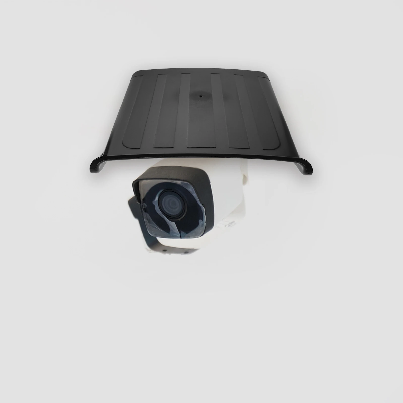 

2pcs Security Camera Protective Cover Universal Weatherproof Rain Outdoor Cctv Sun Shade Plastic Case For Home
