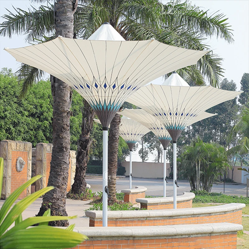 Outdoor Sunshade Umbrella Courtyard Villa Sun Umbrella Terrace Outdoor Creative Umbrella