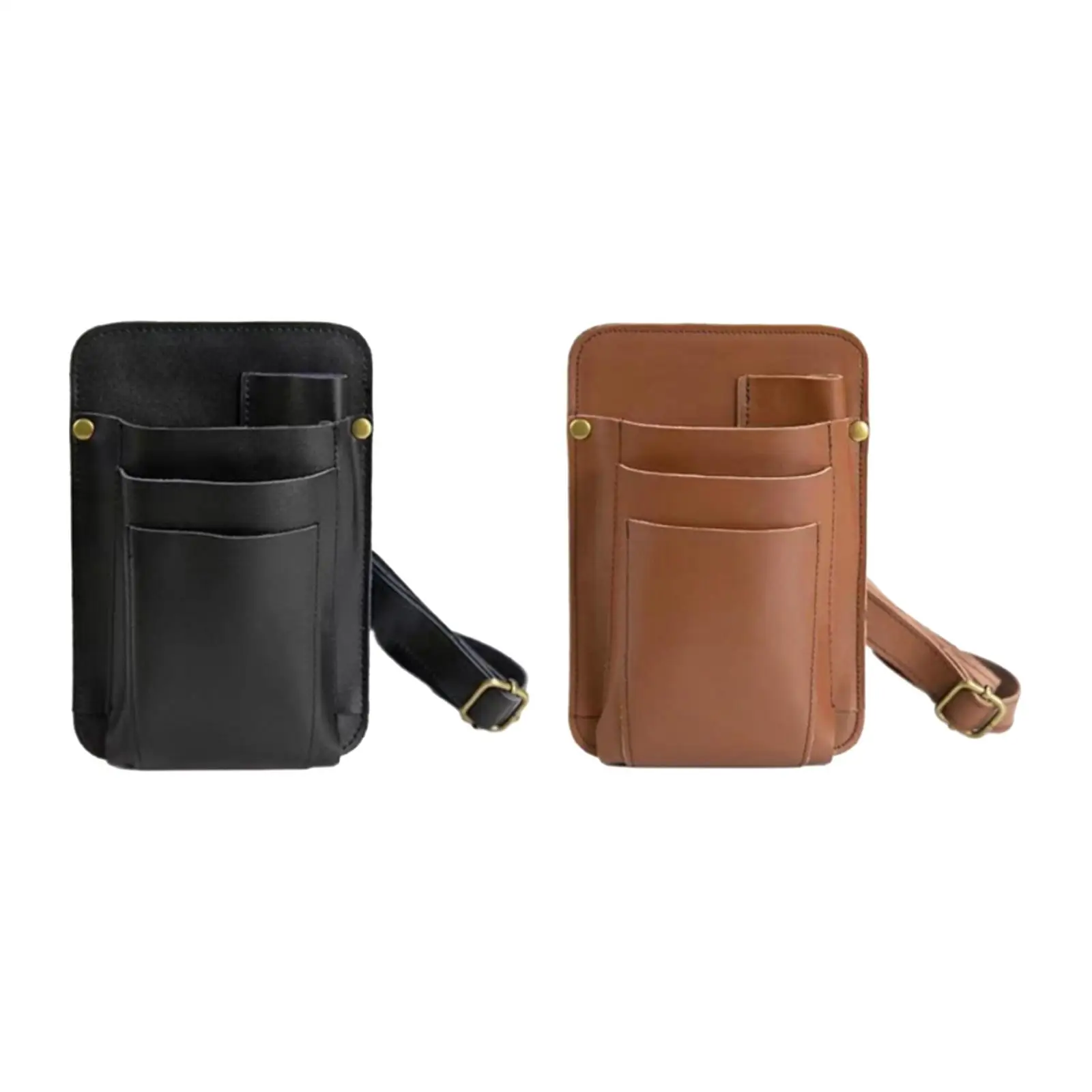 أدوات تصفيف الشعر حقيبة حزام الخصر حقيبة الحلاق لحفظ أمشاط مقص