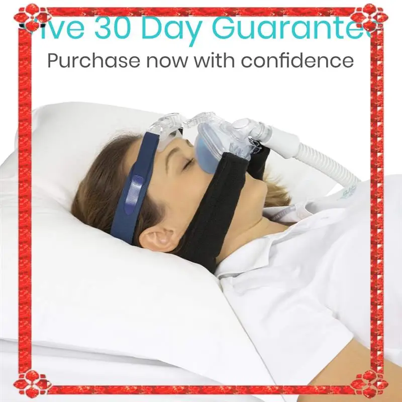

24-Hour Delivery 1Pcs CPAP Neck Pad - Mask Strap Padded Replacement Parts - Fleece Comfort Cover For Full Face And Nasal Headgea