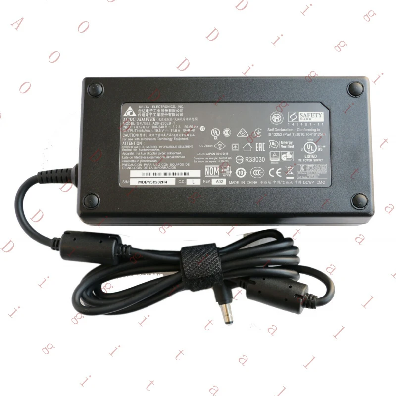 WW Delta 19.5V 11.8A 230W AC Adapter Charger For ADATA XPG Xenia 15 Power Supply