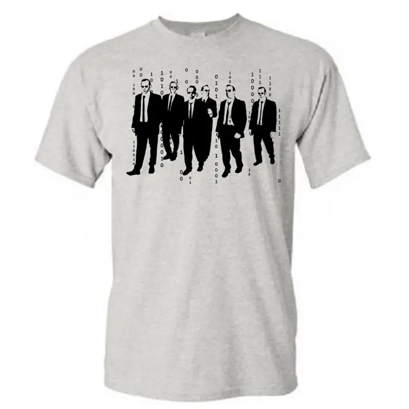 Reservoir Dogs T-Shirt Agent Smith Matrix Crossover Vintage Tarantino Classic