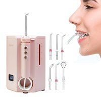 Oral Irrigator Table Dental Hygiene Water Flosser Pick Spa Tooth Care Clean Portable Color Nicefeel FC2520 Dental Oral