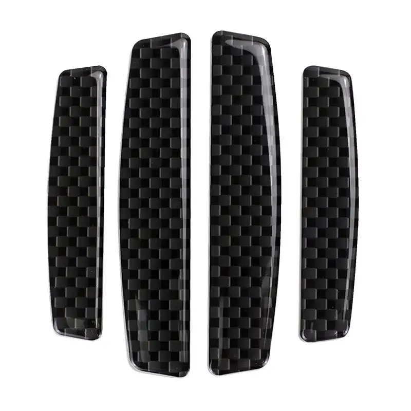 

Дверные ограждения для автомобилей, защита для боковых дверей автомобиля, защитная накладка, текстура из углеродного волокна, защита для углового бампера двери автомобиля, защита от царапин