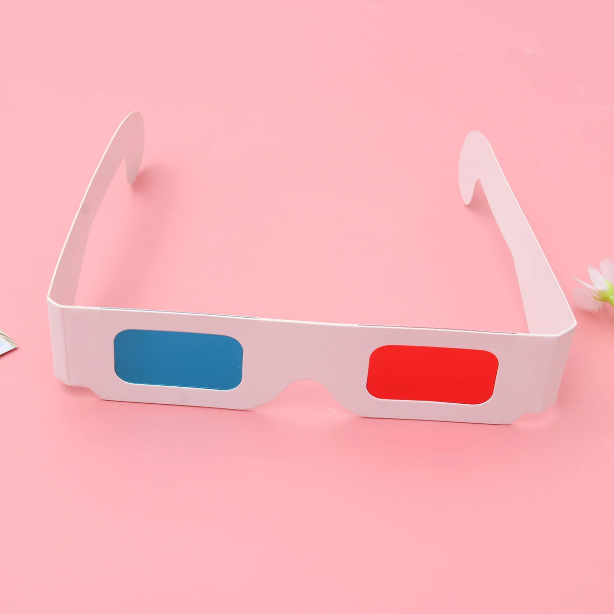 

10pcs 3D Glasses Lightweight Safe Material Movies Games Video Cinema Home Reusable Portable Eyewear Accessories
