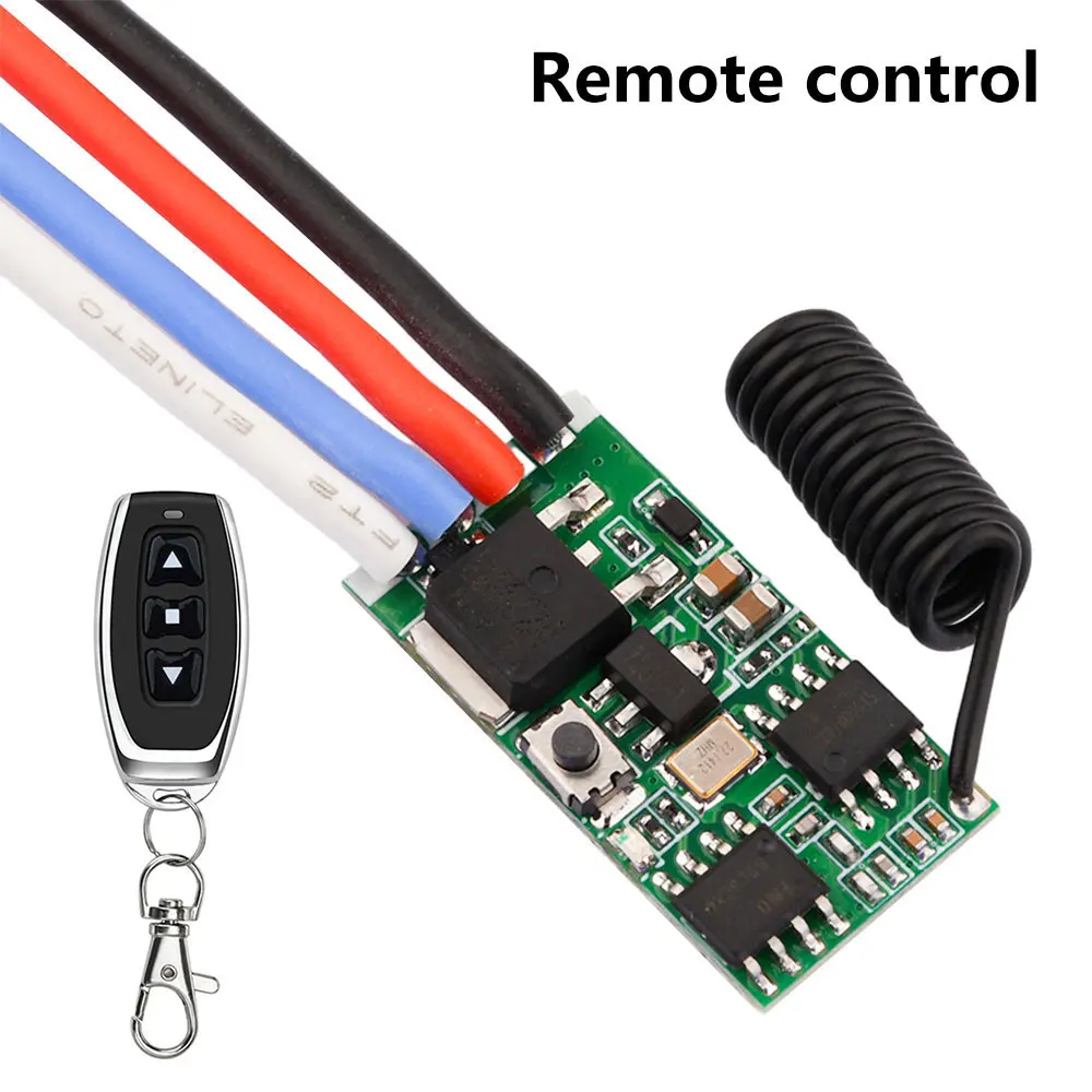 DC 3.7V-24V 5A Wireless Remote Control DC Motor Governor PWM Speed Control Dimming Module with Remote