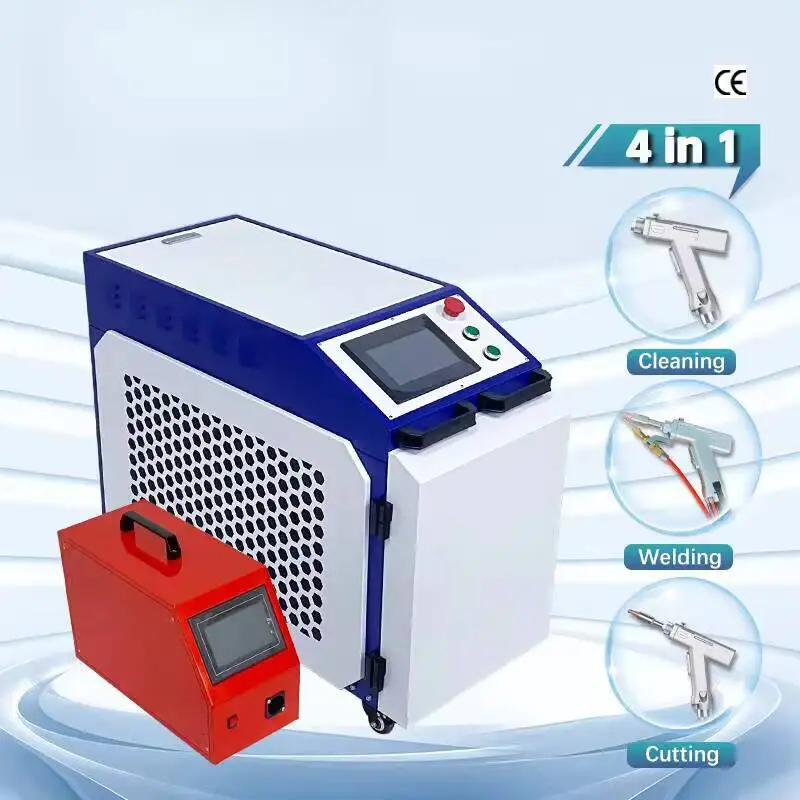 

2023 High Quality 1000W 1500W 2000W Welding Fiber Laser Rust Removal Machine Clean Rusty Metal