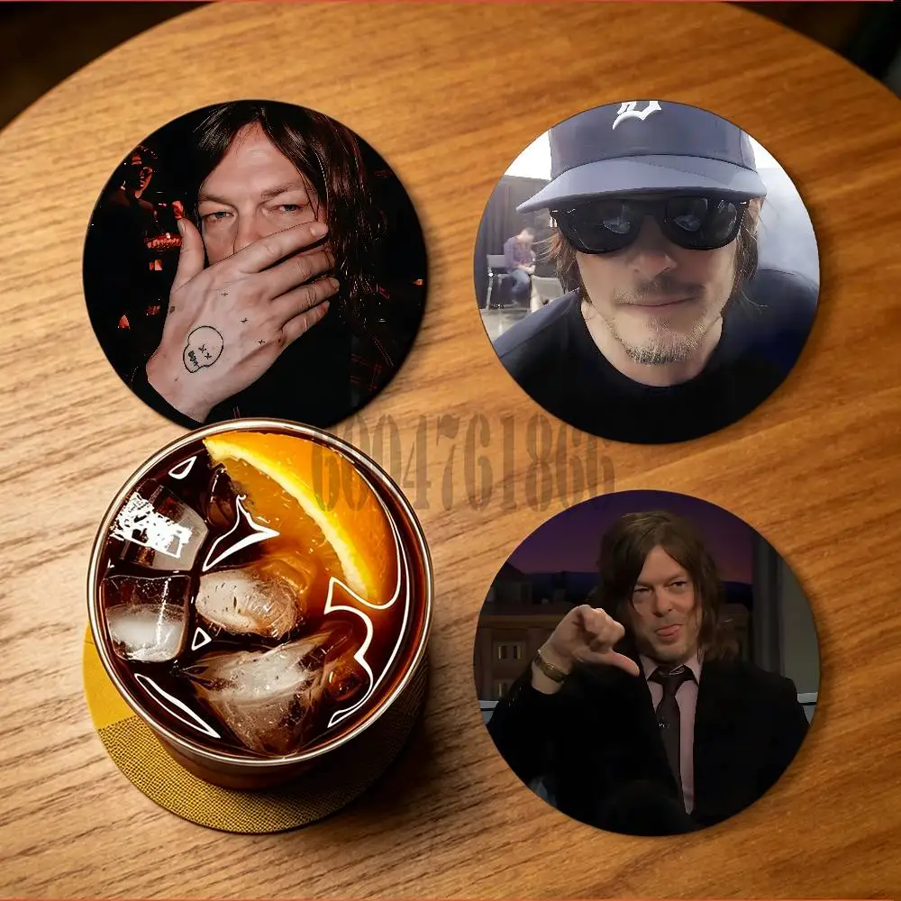 D-Daryl D-Dixon Heat-Resistant Pine Coasters Lightweight Sturdy for All Drinkware Easy to Clean