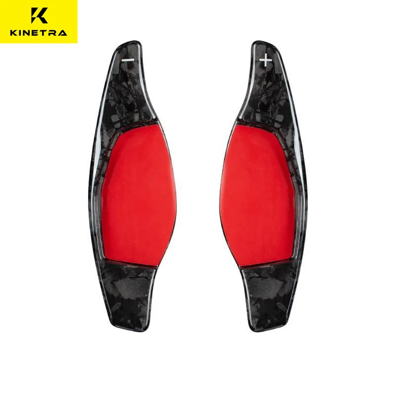 

For 2018 Audi R8 RS3 RS4 Forged Carbon Fiber Car Steering Wheel Gear Shift Paddle Shifter Extension Replacement