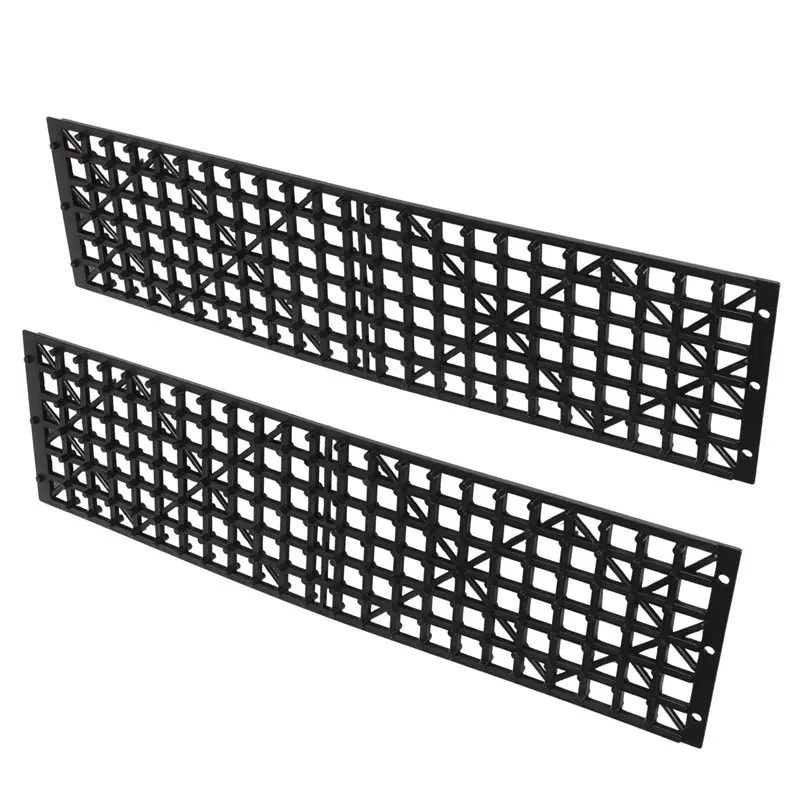 2Pcs Car Snow Mud Off Plate Tire Traction Foldable Skid Plate Nonslip Mat Sand Snow Chain Wheel Anti Skid Snowboarding Durable-A