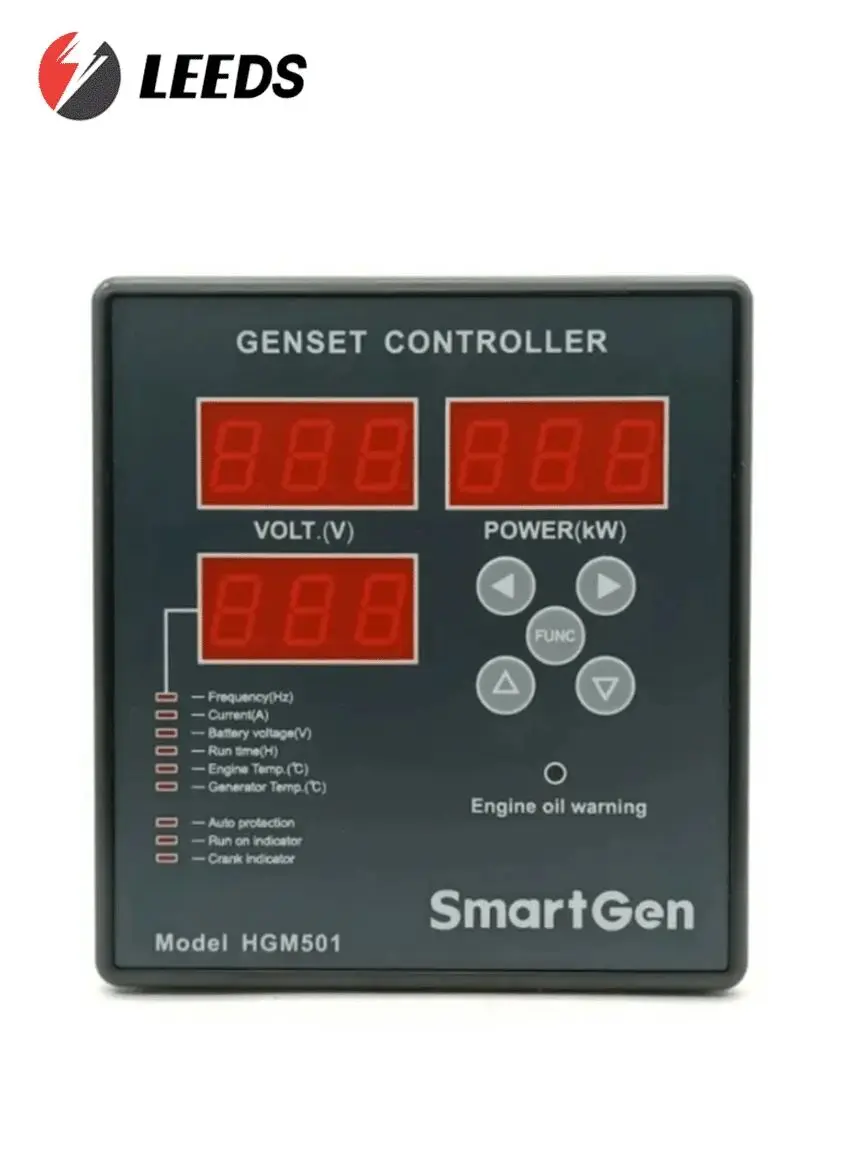 

HGM501 SmartGen Start Stop Genset Controller Module Diesel Gasoline Generator LED Digital Dsplay Control Panel Parts DC 9-18V