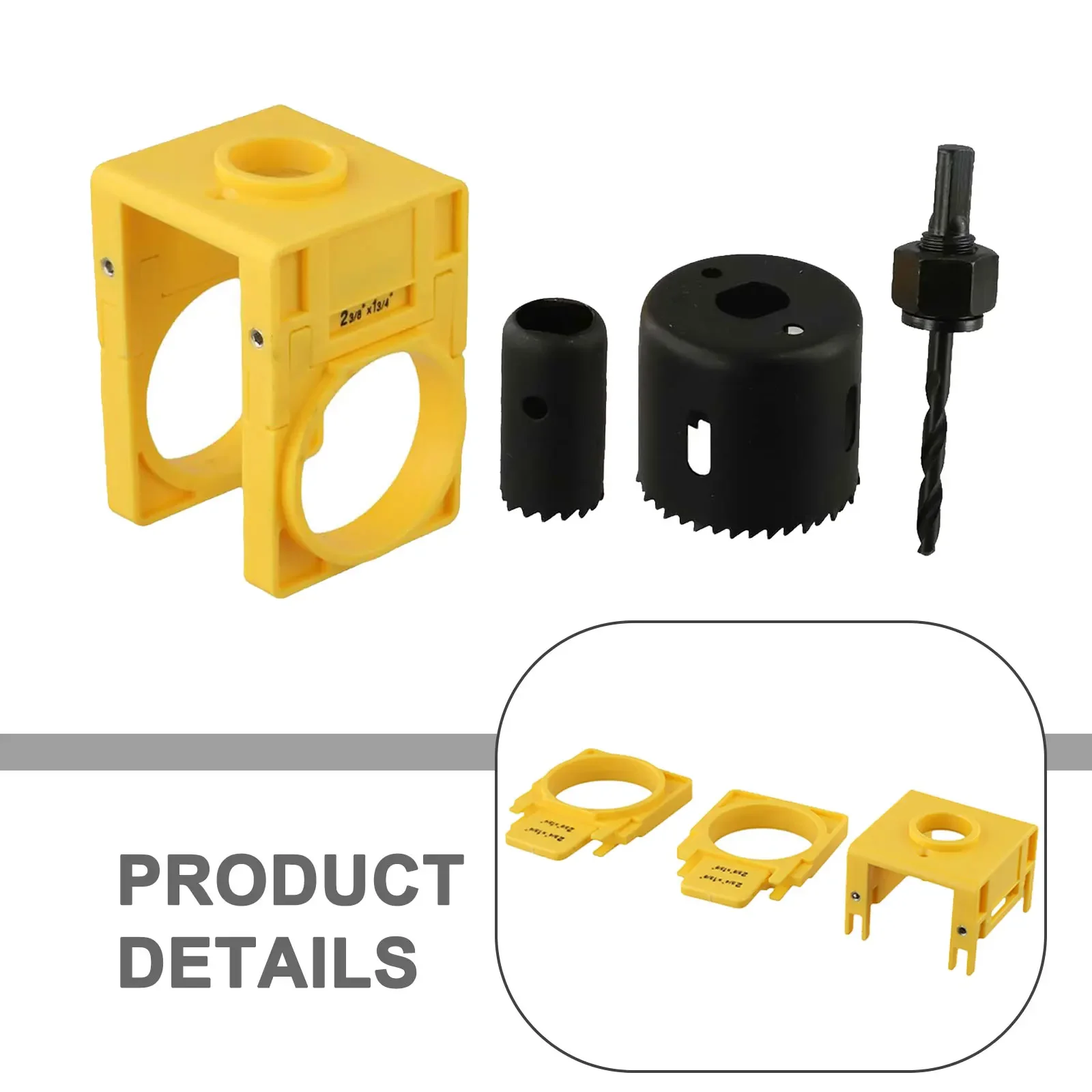 DIY Projects Carbon Steel Hole Cutter Versatile Compatibility Comprehensive Setup Long-lasting Materials Reliable Performance