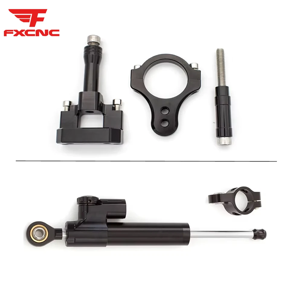 

For Yamaha YZF R3 R25 MT25 2015-2018 Motorcycle Stabilizer Steering Damper Mounting Bracket Support Kit