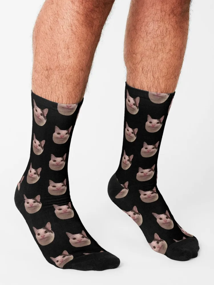 Polite Cat Socks Anime Socks