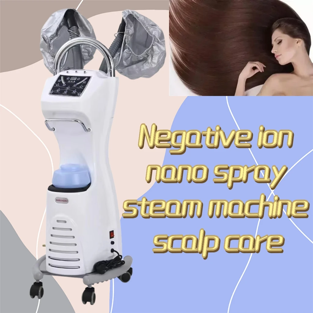 

Салон, хит продаж, отпариватель с отрицательным ионным нано-спрей, уход за волосами и кожей, машина для нагрева химической завивки и краски