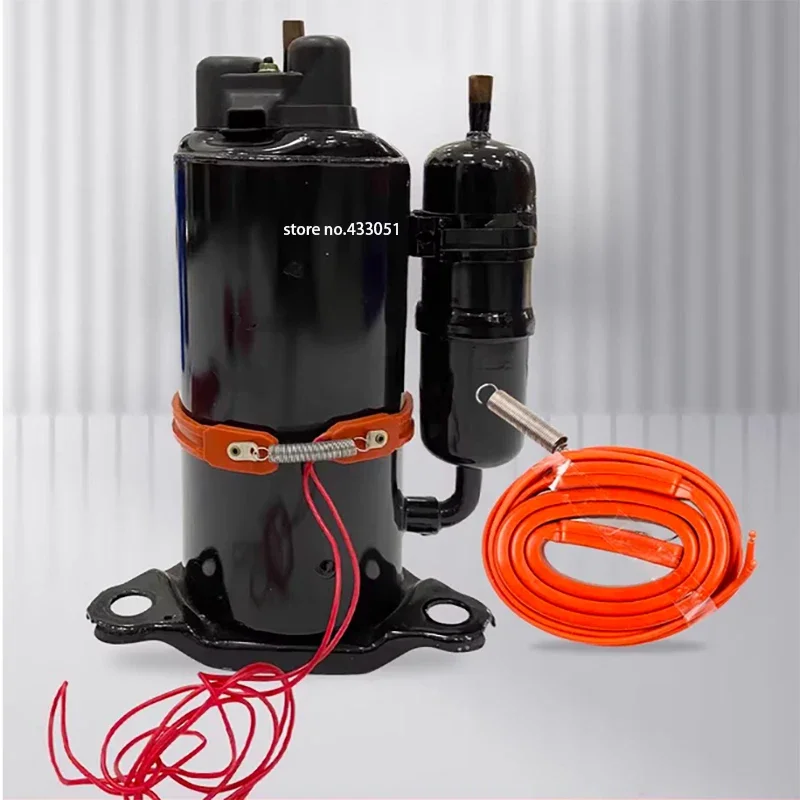 Correia de aquecimento auto-regulável 220v, comprimento ajustável de 28w-110w para aquecedores de placa de turbina de cárter compressor ac