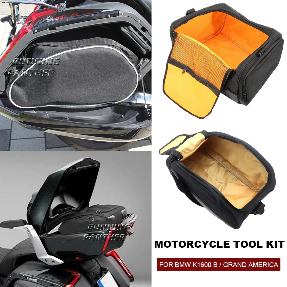 

NEW For BMW K1600GA K1600B K 1600 B Suitcases Inner Bag Toolkit Side Case Pannier Saddle Bag K1600 Grand America