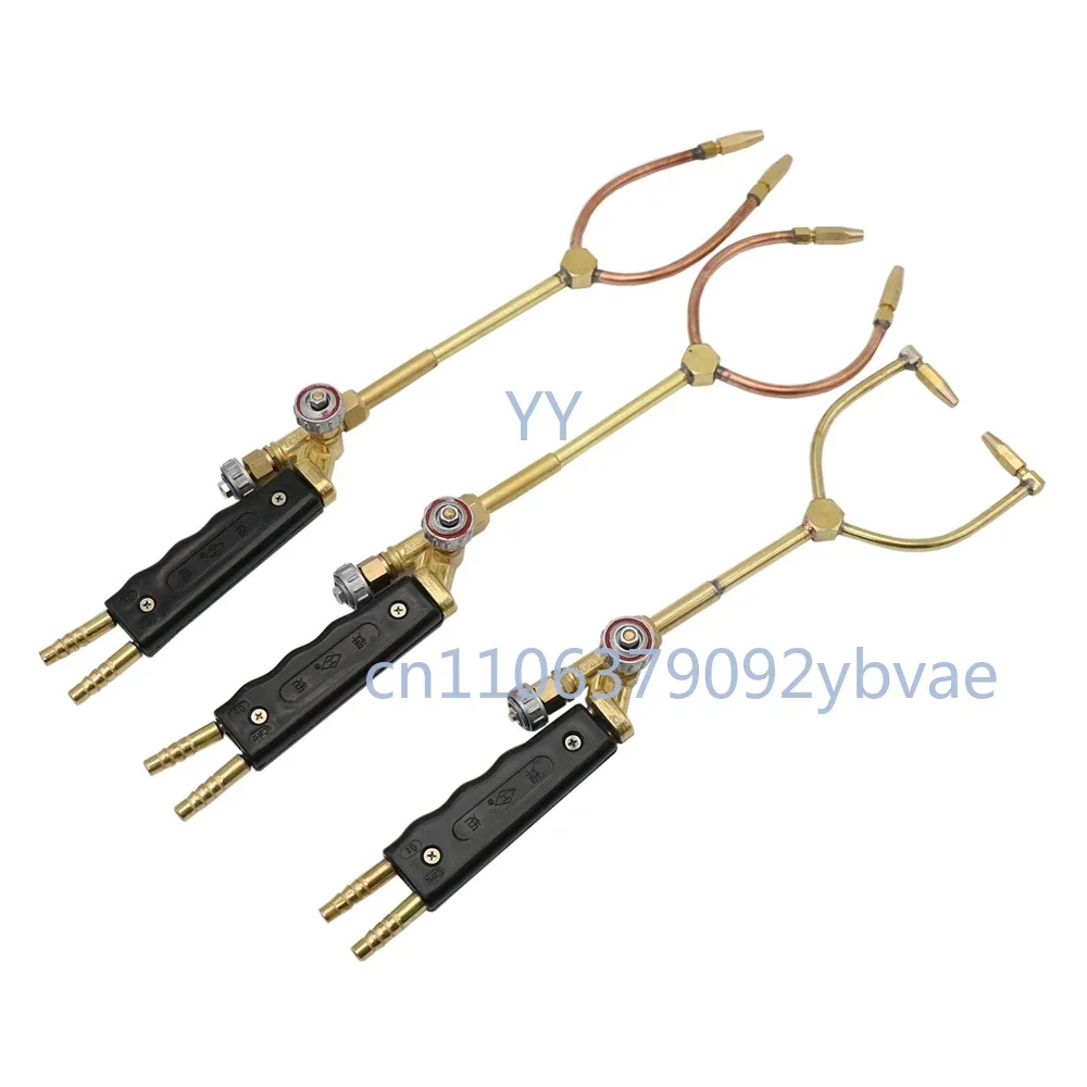 

H01-6 Oxygen-Acetylene Oxygen-Propane Welding Torch Soldering Gun Double Head Torch For Air Conditioner Refrigerator